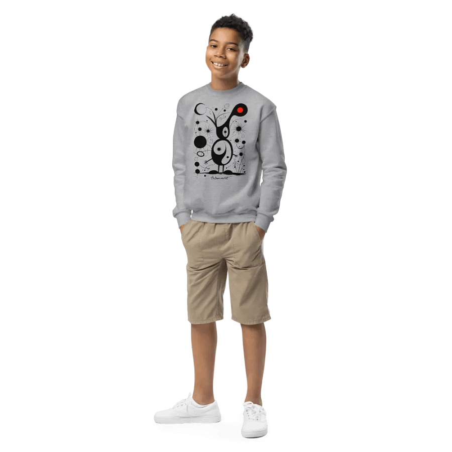 Gildan Youth Crew Neck Sweatshirt product image (3)