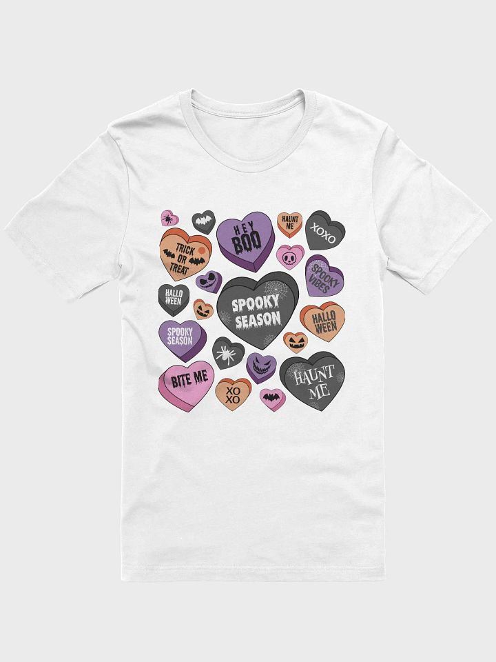 Halloween Candy Hearts Tee product image (1)