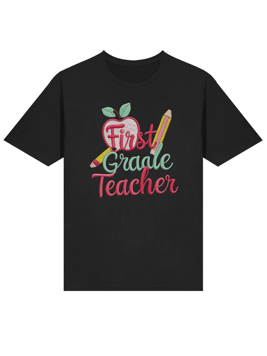 Classroom Chic First Grade Teacher Tee product image (19)