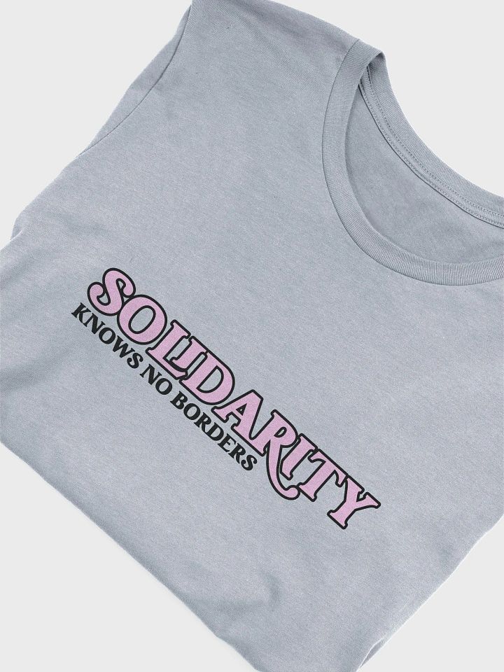 The 'Solidarity Knows No Borders' T-Shirt - Loose Fit product image (1)