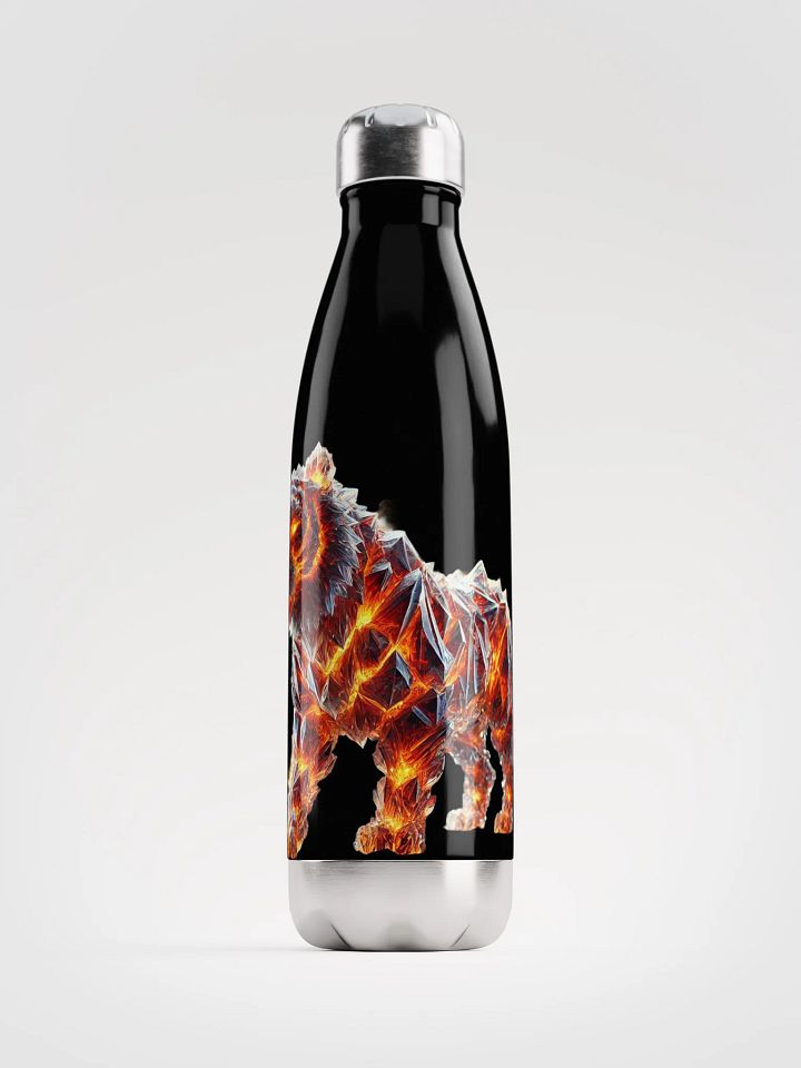 Crystallized Fire Tiger Stainless Steel Water Bottle product image (1)