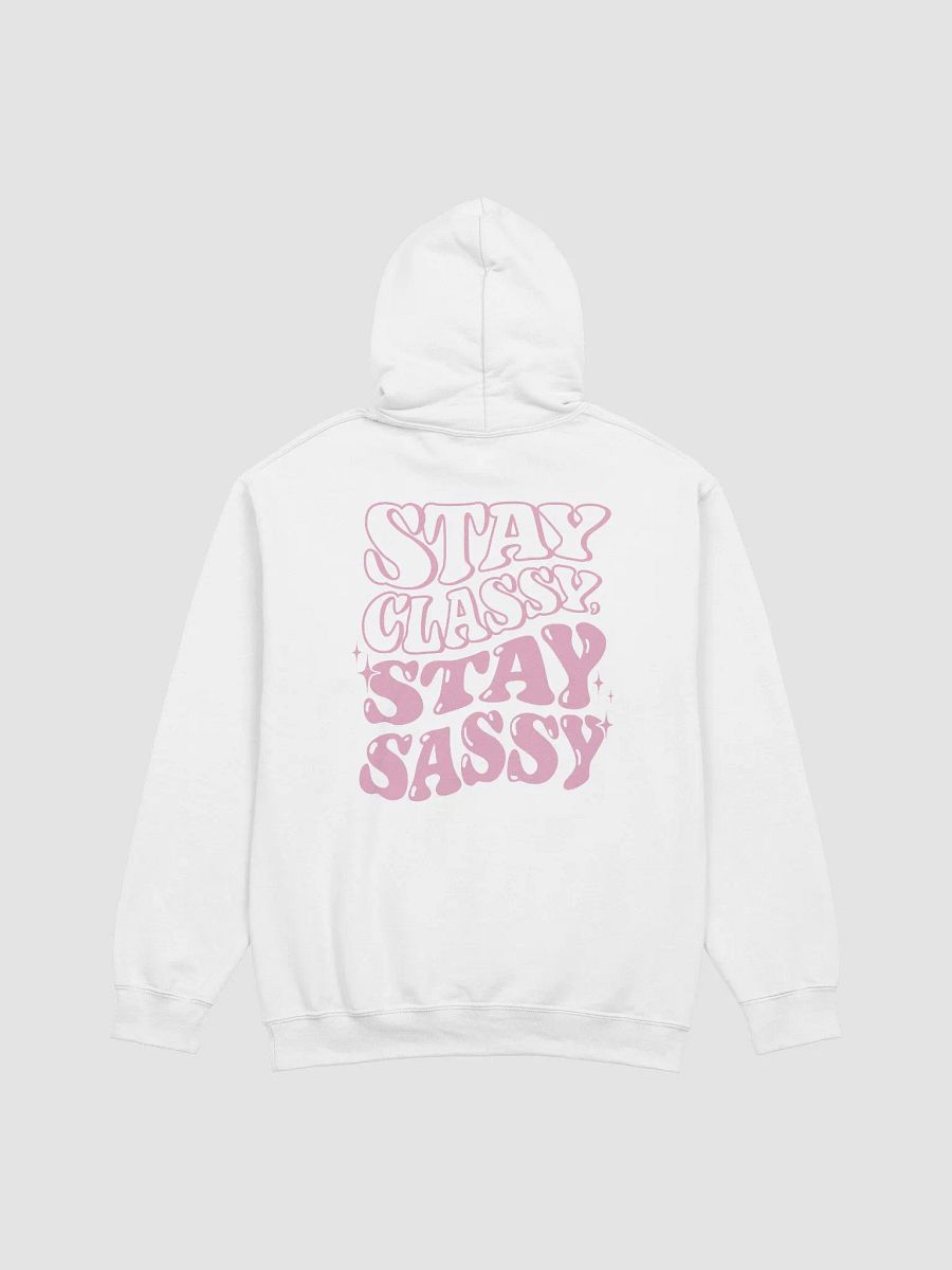 Classy & Sassy Hoodie - White product image (1)