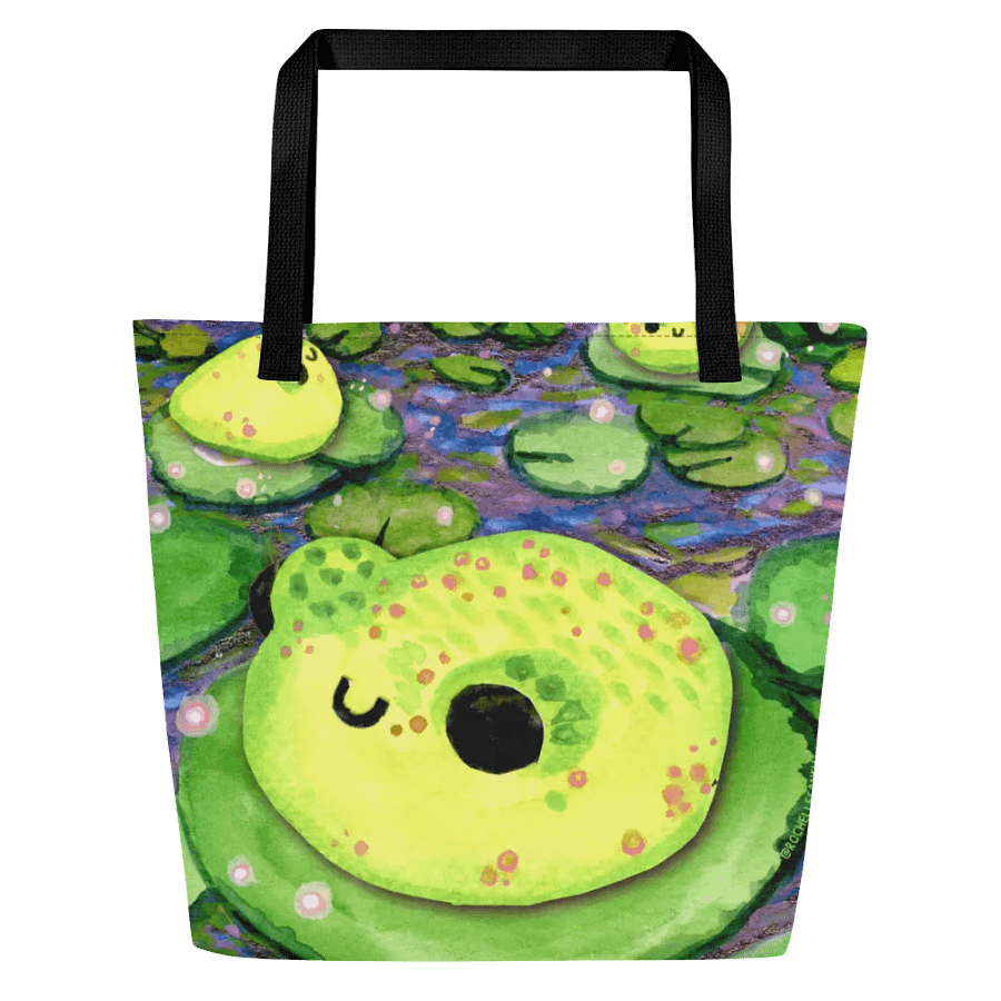 Toad Lagoon Canvas Tote product image (3)