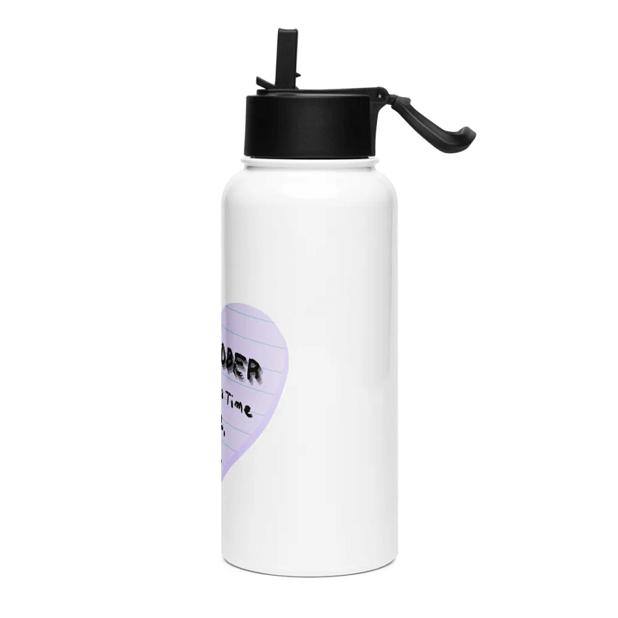 "Stay Sober" Heartfelt Stainless Steel Bottle product image (3)