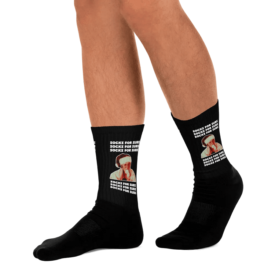 SOCKS FOR SUBS | SOCKS BLACK product image (10)