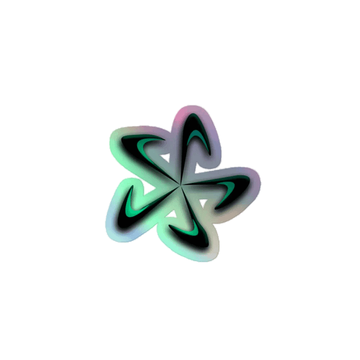 TRICX Logo Holo Sticker product image (1)