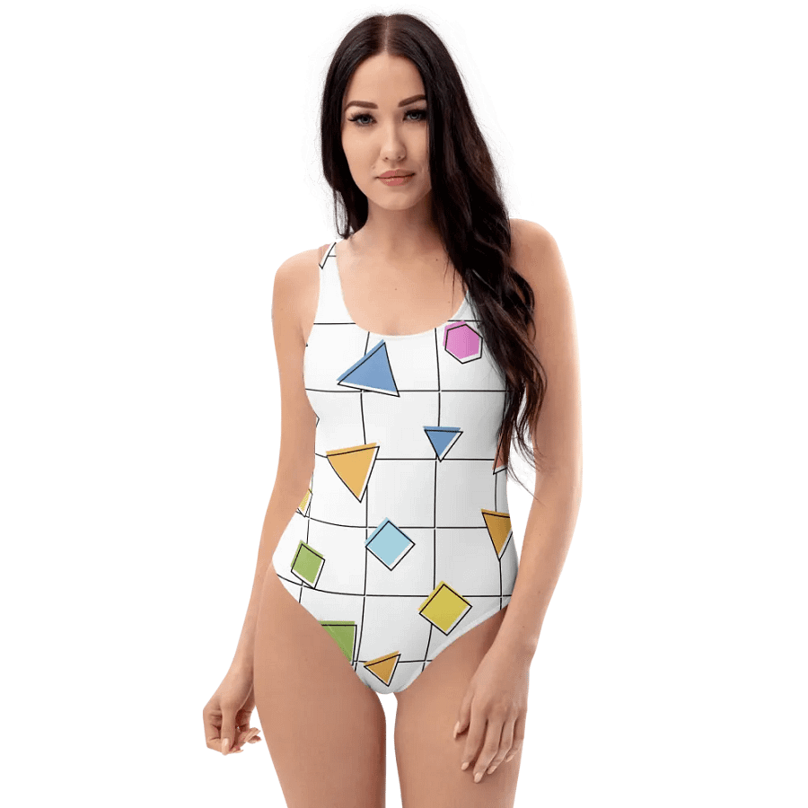 Geometric Splash All-Over Swimsuit product image (1)