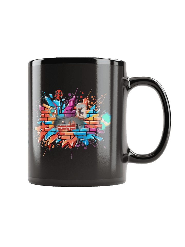 Mr. Digi Black Mug product image (2)