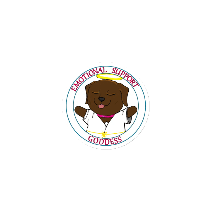 Emotional Support Goddess Magnet product image (1)