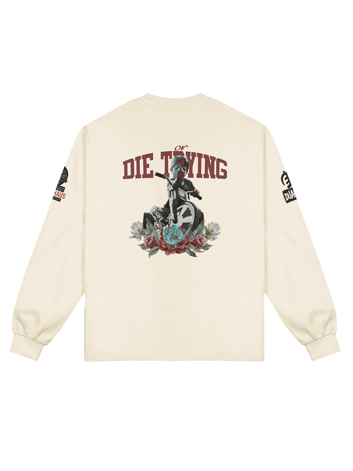“Make Art or Die Trying” Long Sleeve Tee product image (12)