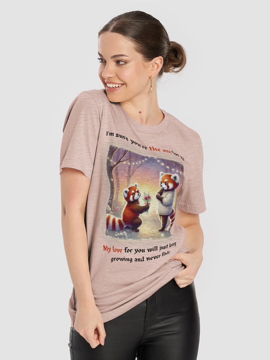 Eternal Love Red Panda Proposal T-Shirt product image (43)
