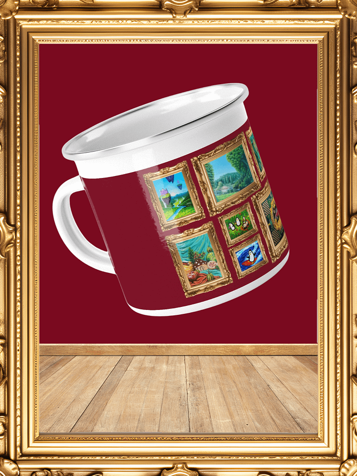 Golden Gallery Collection Enamel Mug product image (1)