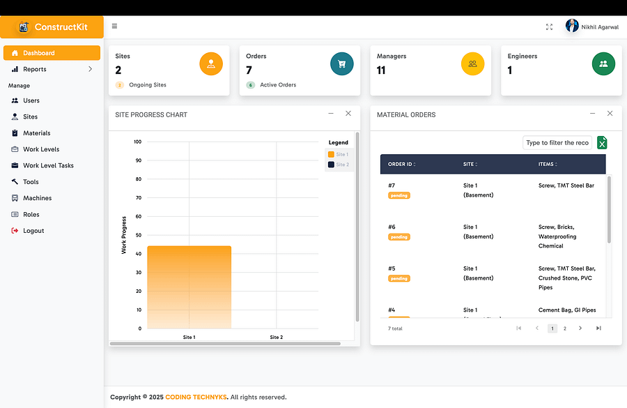 Construct Kit App – The Ultimate Construction Site Management System product image (7)