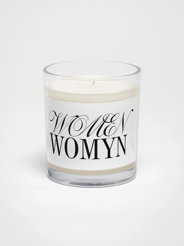 WOMEN WOMYN candle product image (1)