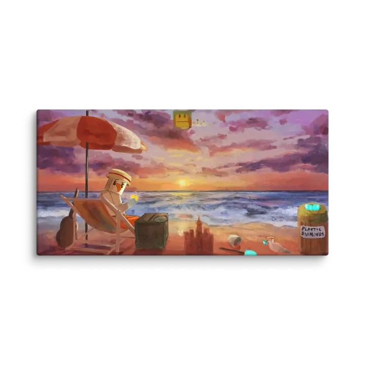 CringyGull Sunset Canvas product image (2)