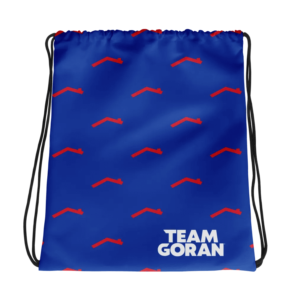 Team Goran Red Roof Drawstring Bag product image (1)