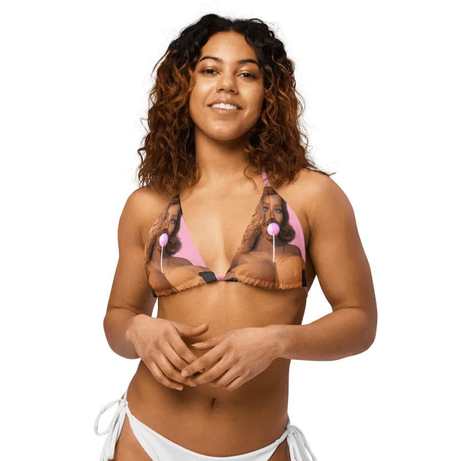 Plastic like candy bikini top product image (7)
