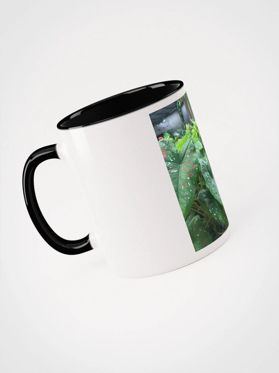 Ceramic Mug with Color Inside (leafs) product image (34)