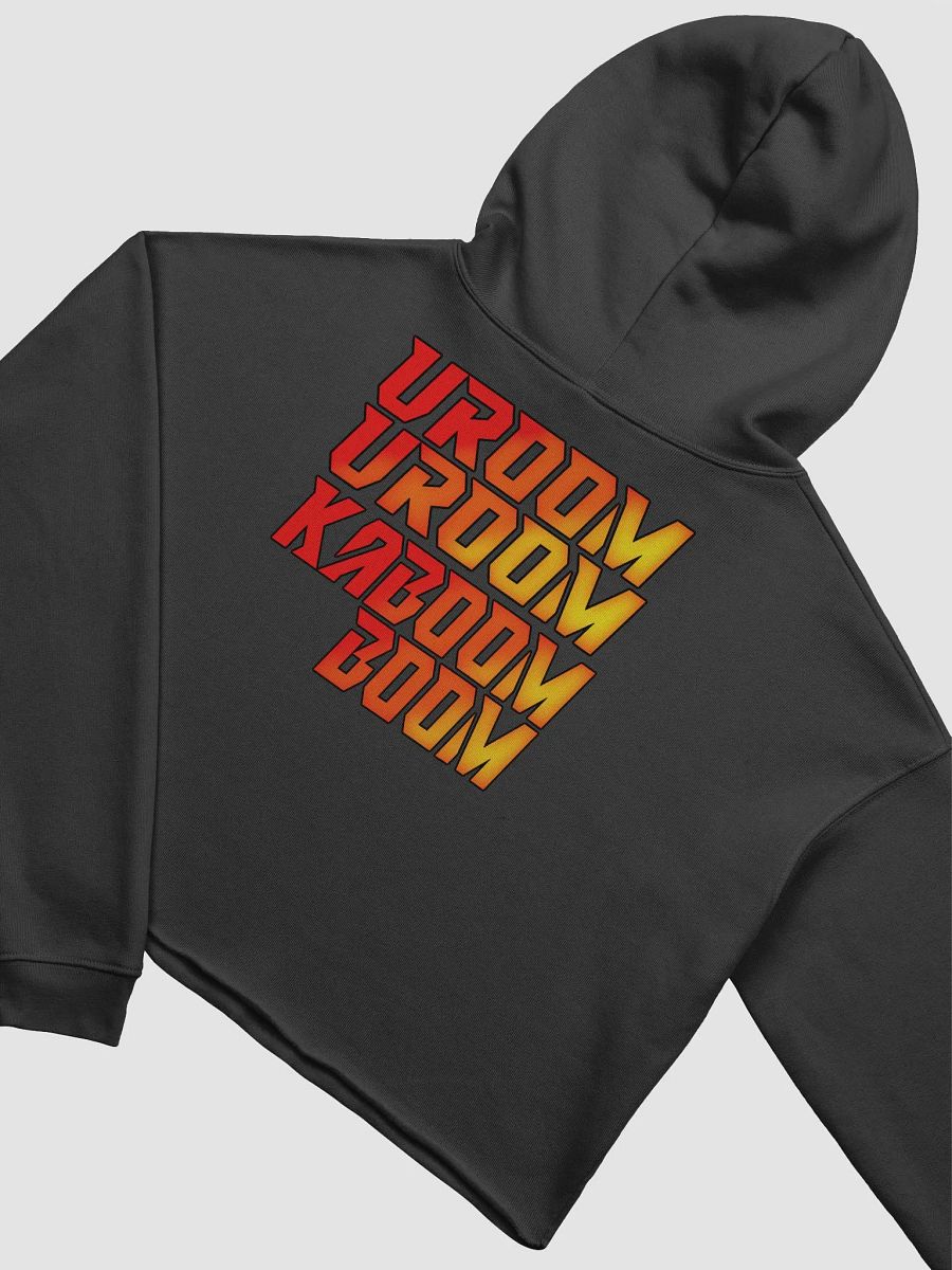 Vroom Vroom Kaboom Boom Cropped Hoodie product image (13)