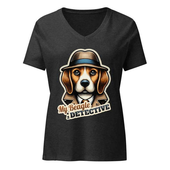 Beagle Detective - V-neck product image (1)