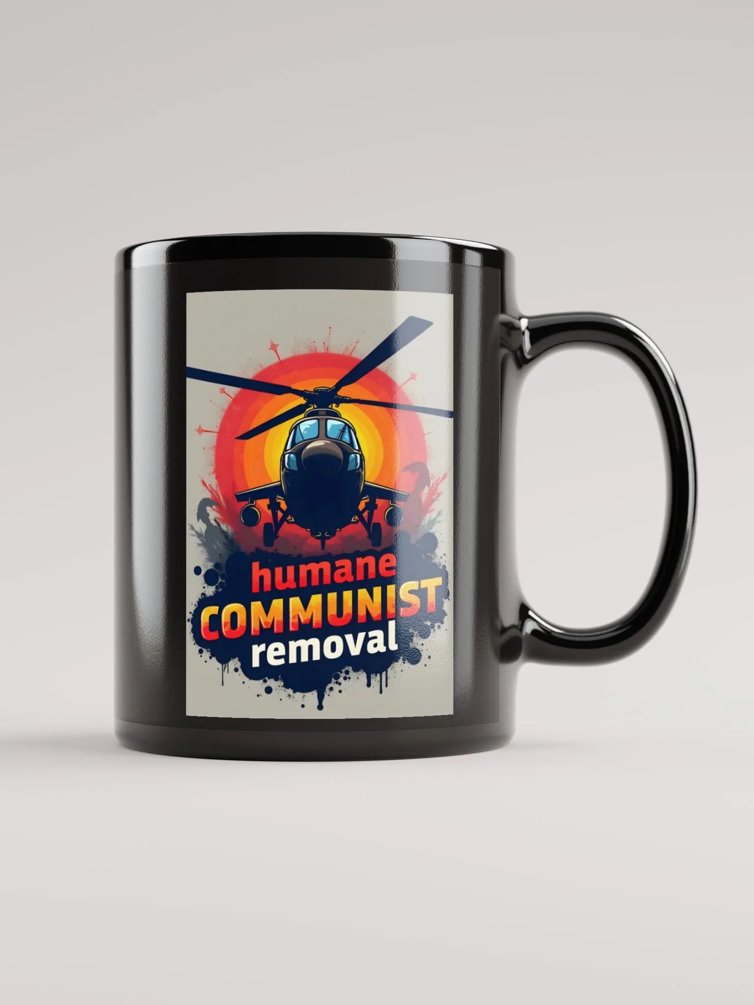 Humane Mug Blk #3 product image (1)