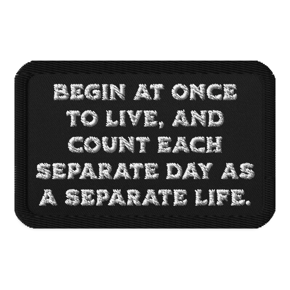 Seneca Quote Patch 5 product image (1)