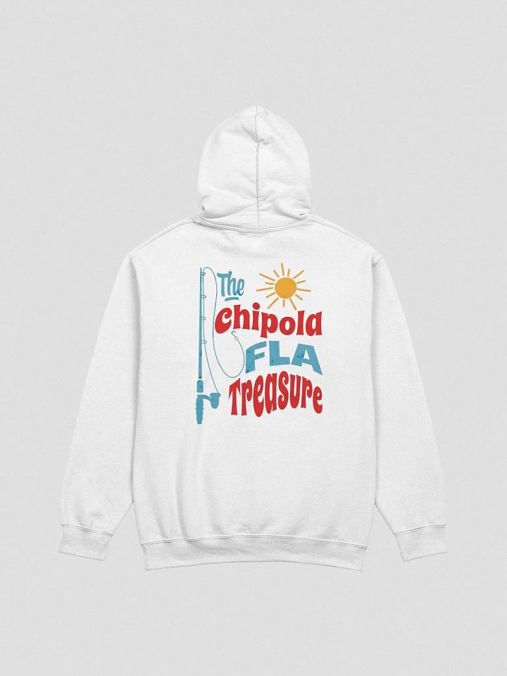Fish the Chipola White Hoodie product image (2)