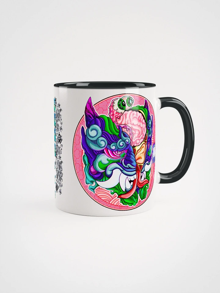 Yokai Migraine: Ceramic Mug With Color Inside product image (6)