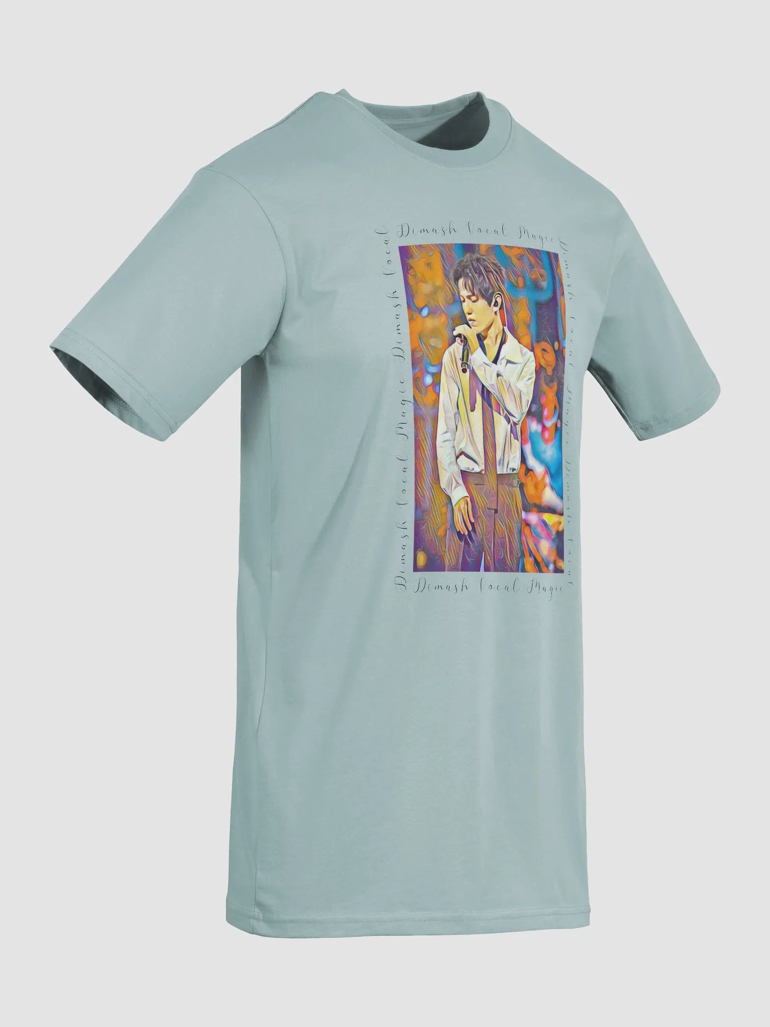 Singer Kazakhstan Premium Cotton Heritage Tee Shirt Vibrant Melody Men's Tee product image (7)