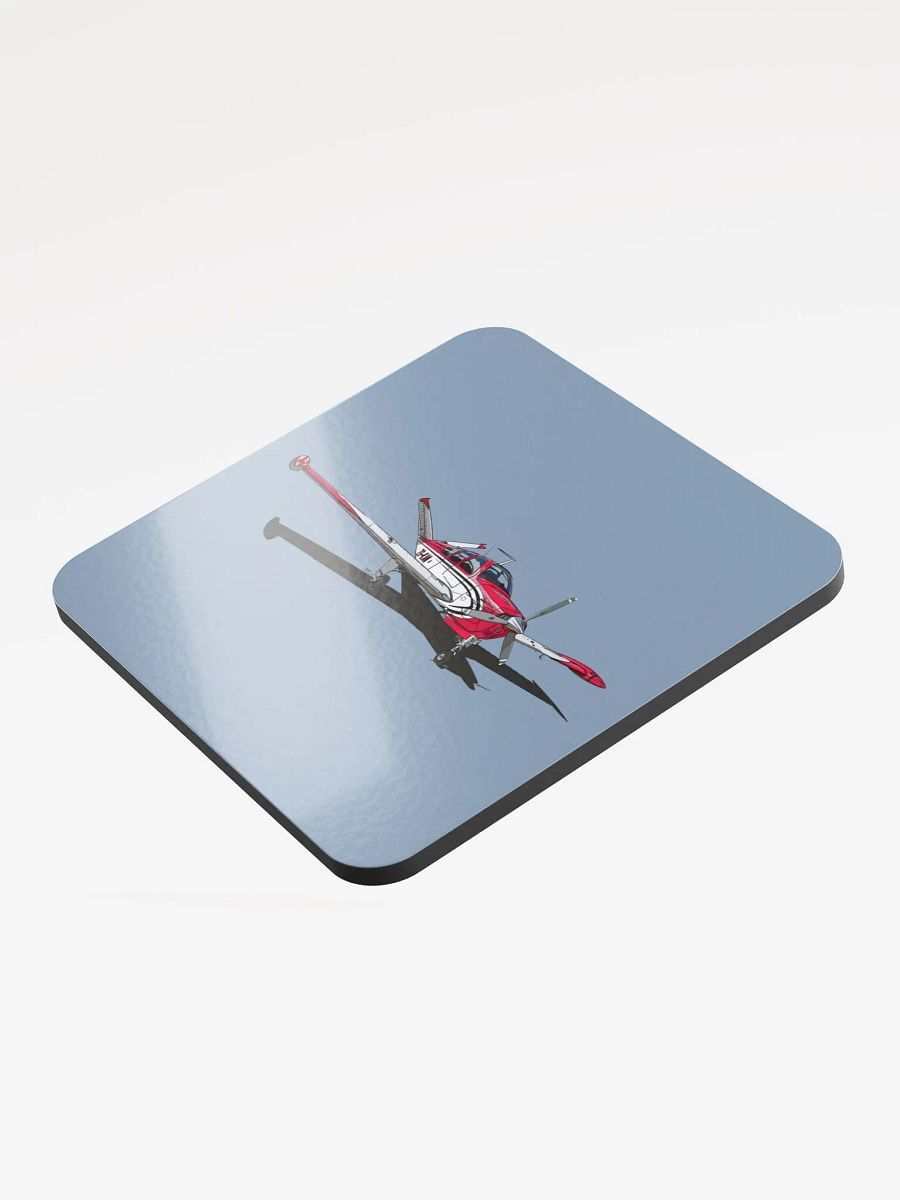 Bonanza V35B ZS-KAN Gloss Cork Coaster product image (3)