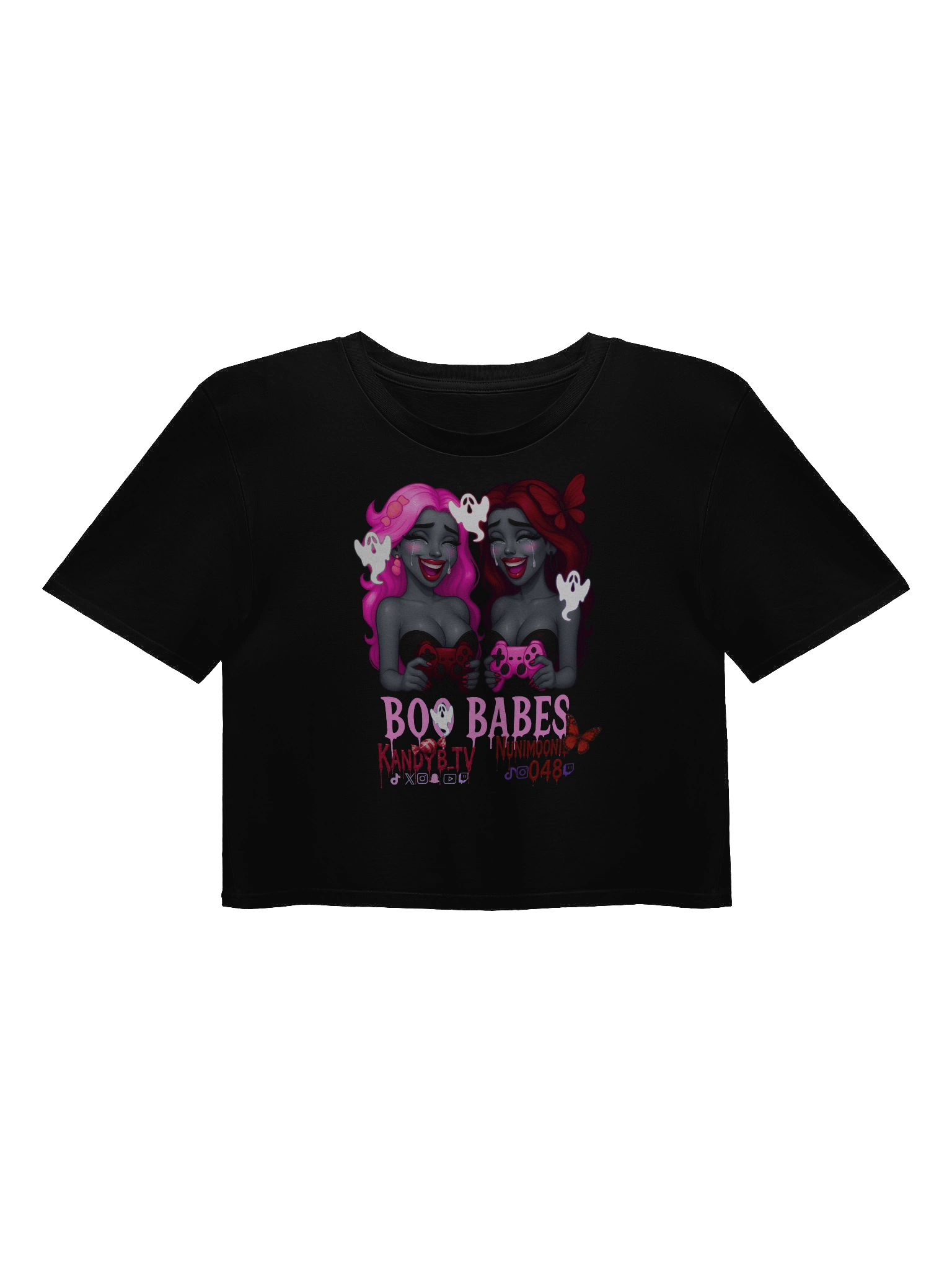 Boo Babes x ghouls WOMENS crop product image (4)