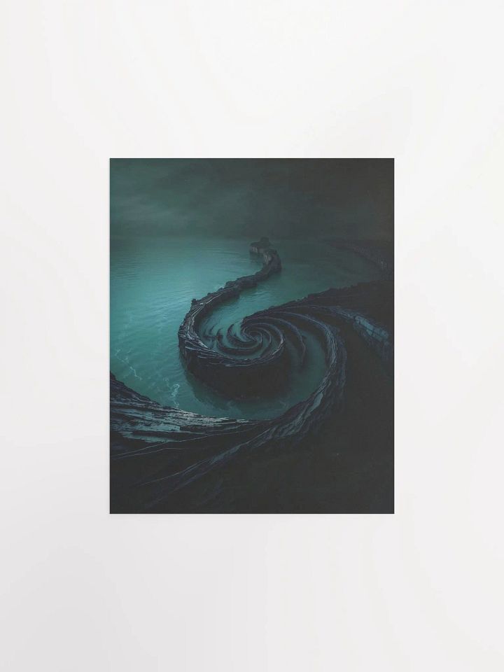 The Spiral Abyss Matte Poster product image (1)