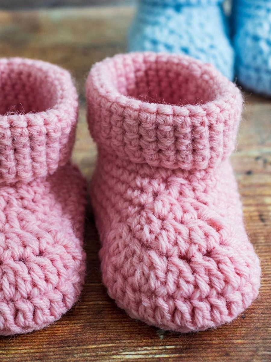 Crochet Pattern: Fast Baby Booties product image (5)