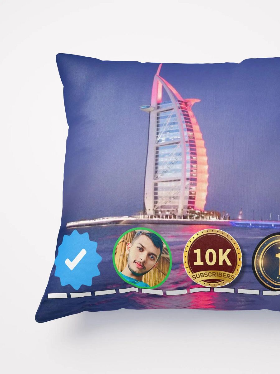 10K Celebration Release Polyster Pillow product image (3)
