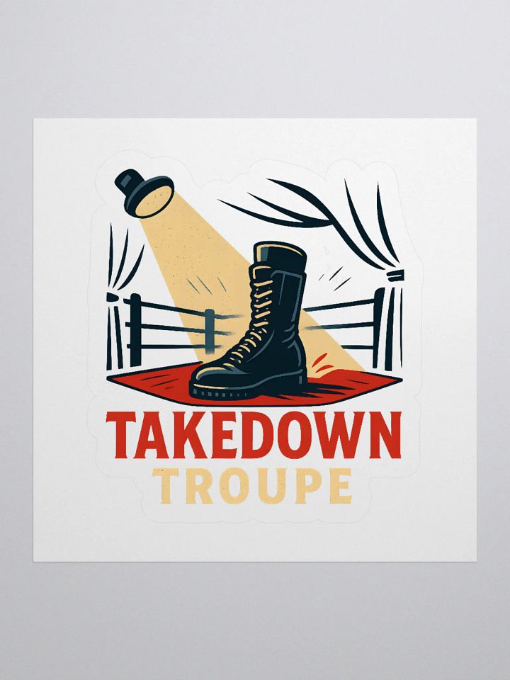 Takedown Troupe: Lights, Locks, and Legacies Sticker product image (1)