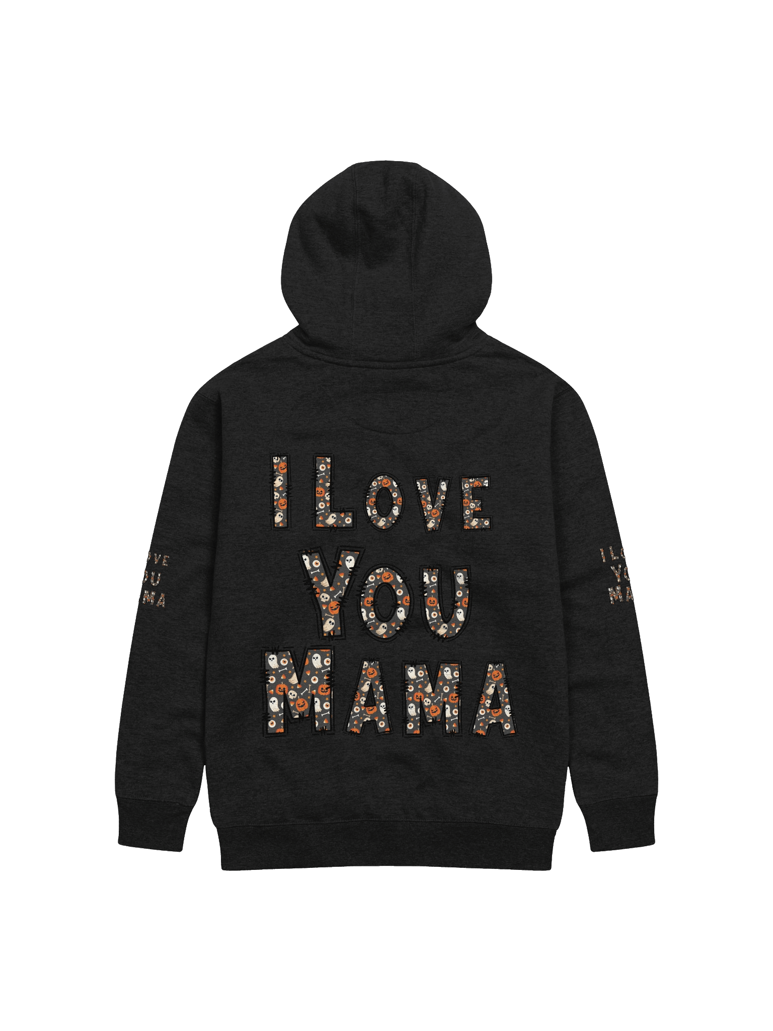 I Love You Mama Hoodie Design with Halloween Alphabetical product image (15)