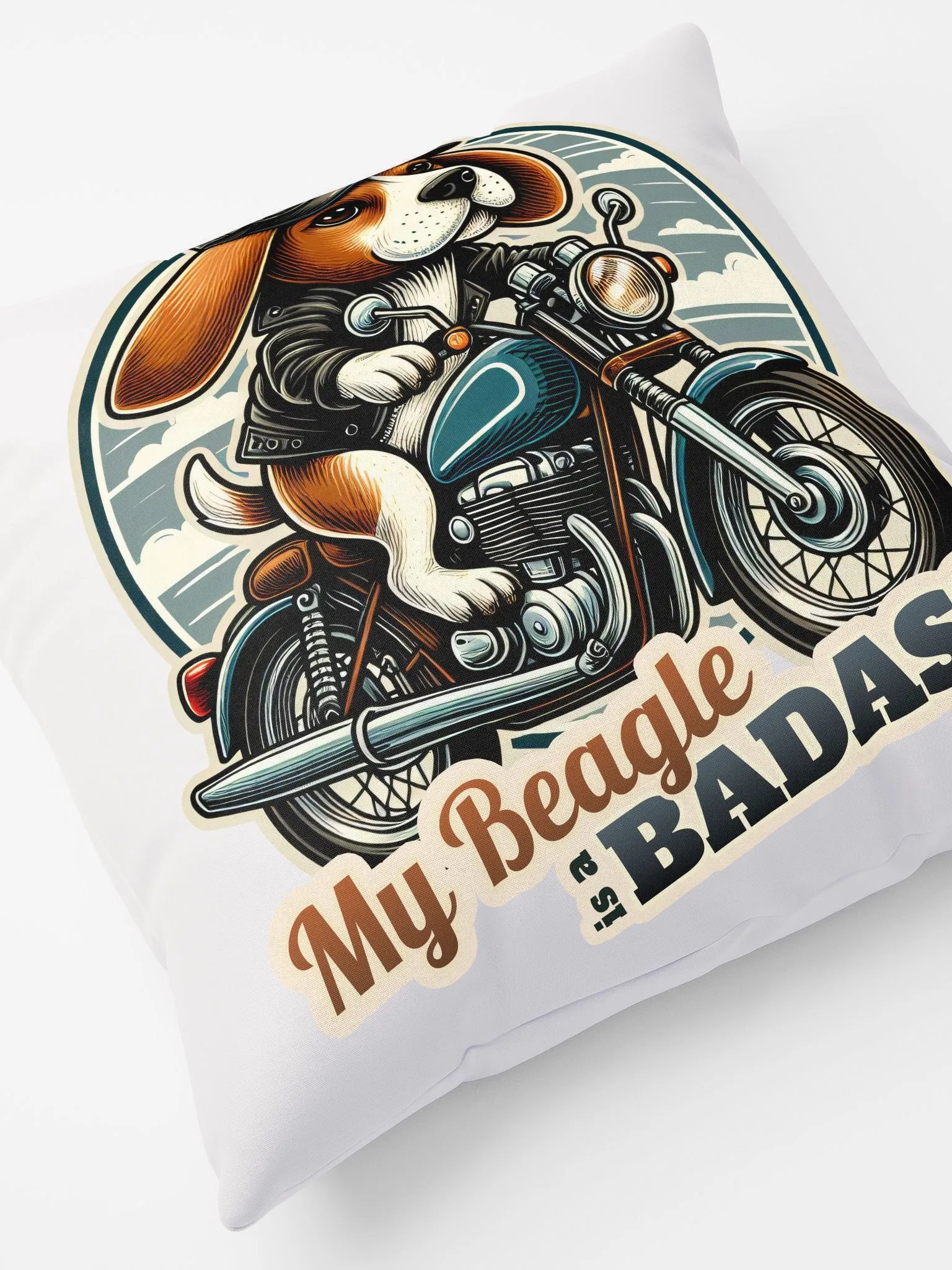 Badass Beagle - Pillow product image (4)