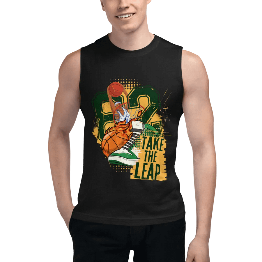 Take the leap muscle tank product image (7)