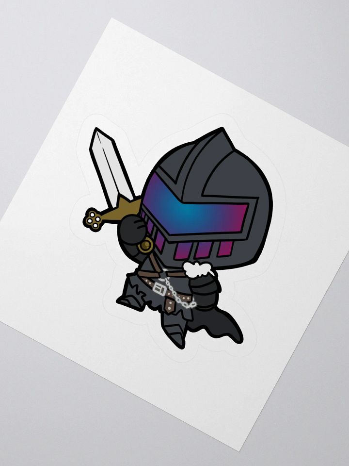 Iridescent Warrior Kiss Cut Stickers product image (6)