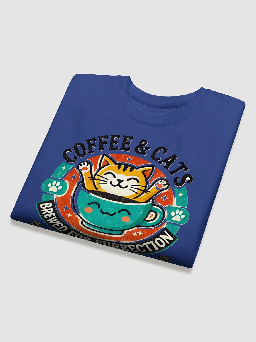 Coffee Cats Purrection Sweatshirt product image (21)