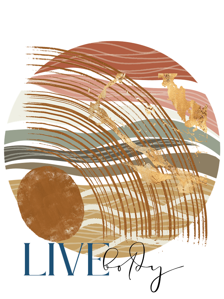 Digital Download 'Live Boldly ' Abstract Art Print product image (1)