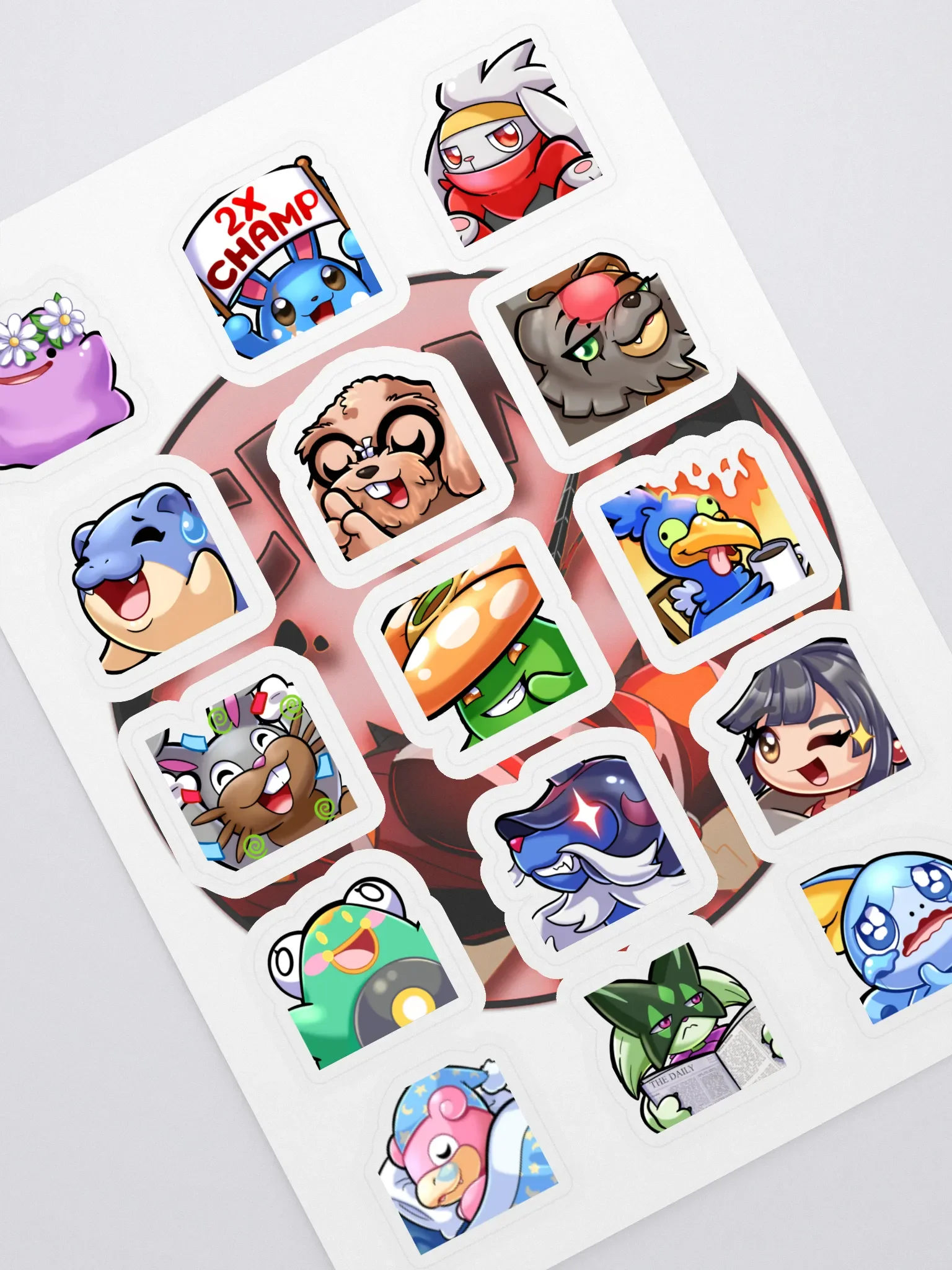 EMOTE STICKERS V3 product image (1)