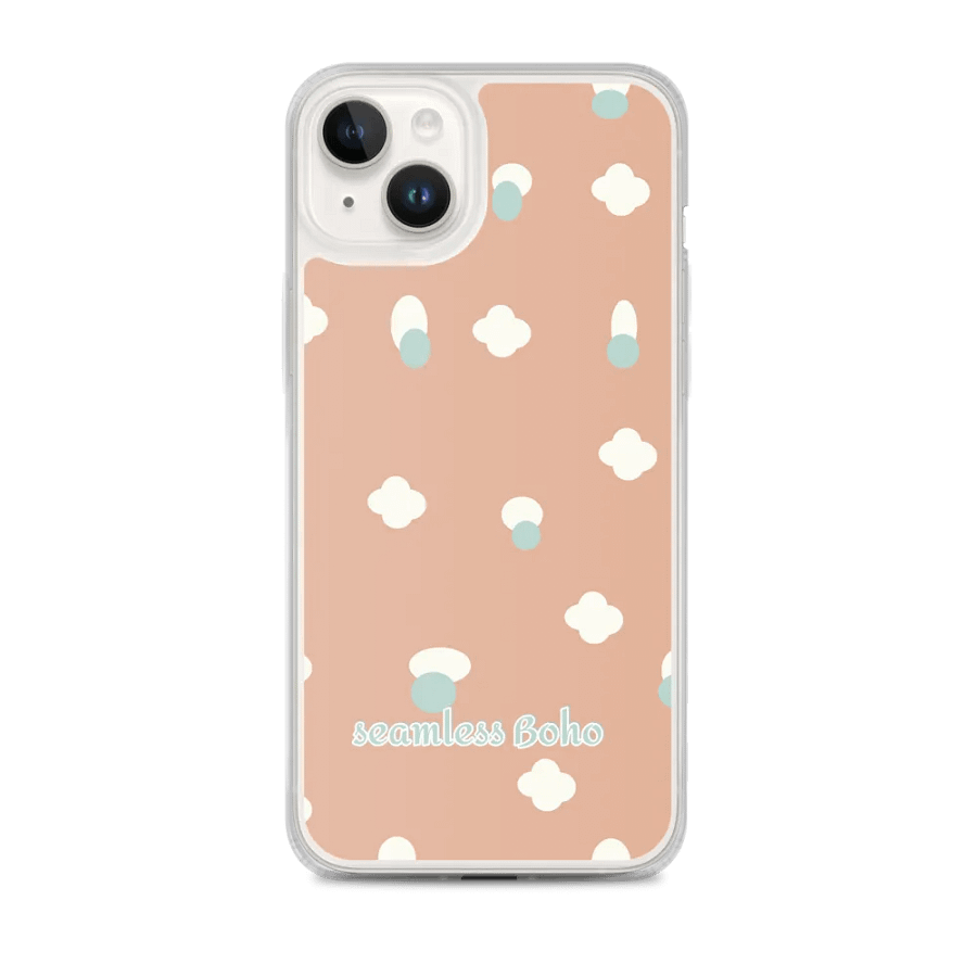 Seamless Boho iPhone® Clear Case product image (1)