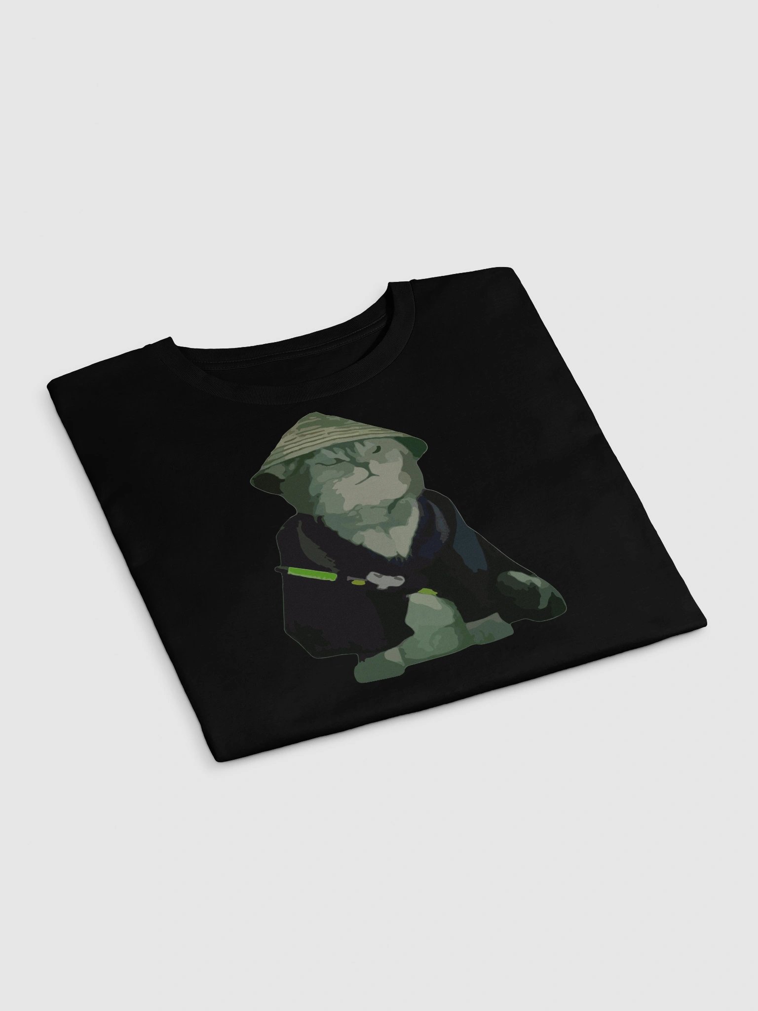 Wise Warrior Cat Crop Top product image (3)
