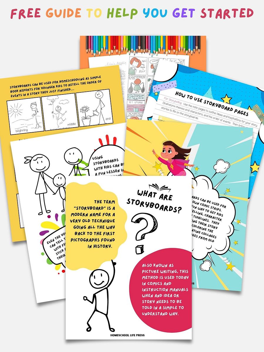 Storyboard Kit Free Printable product image (3)