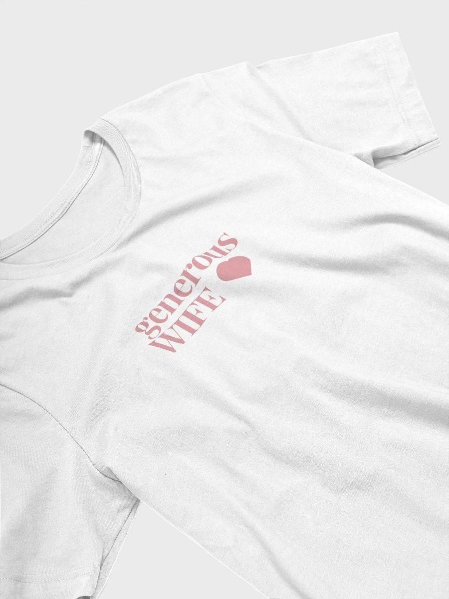 Generous Wife - White T product image (3)