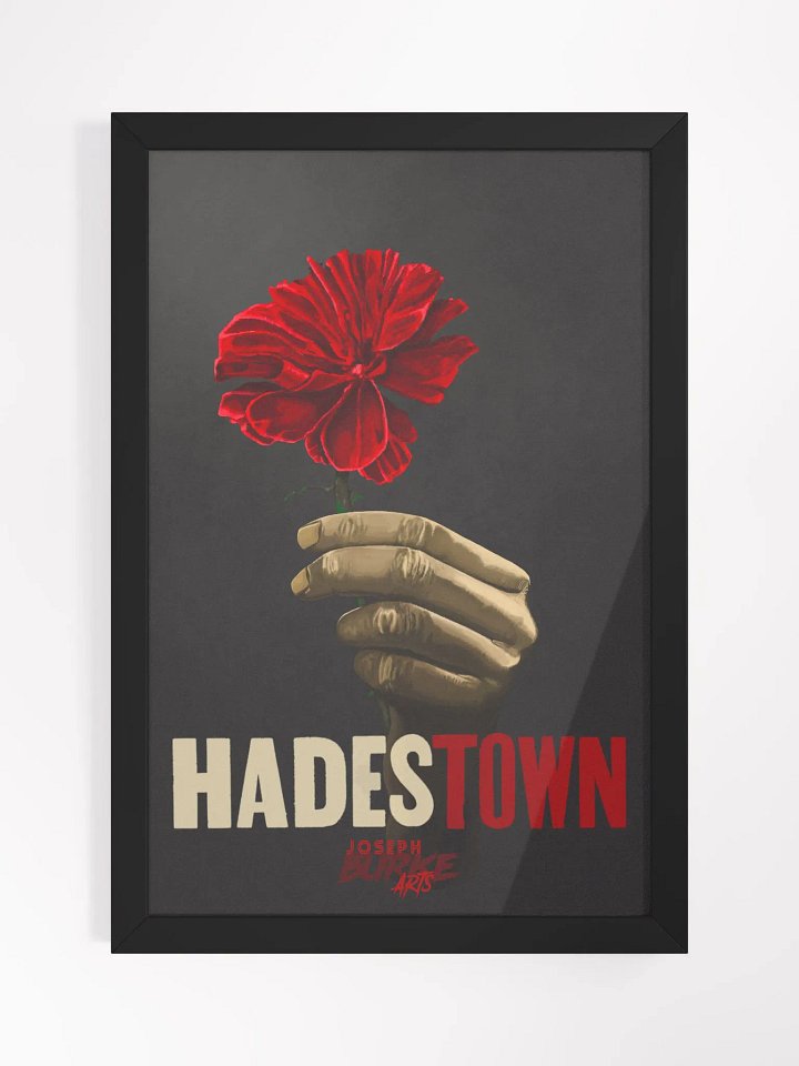 Wait For Me Red Carnation Framed Art product image (2)