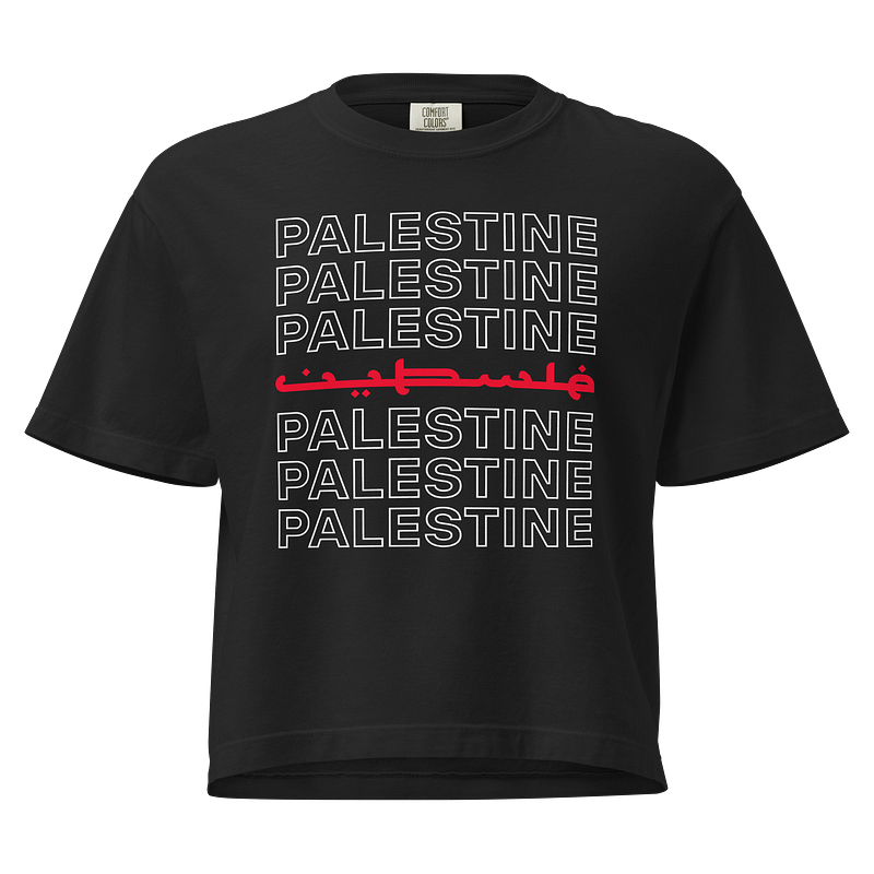 Palestine Women's Boxy T-shirt