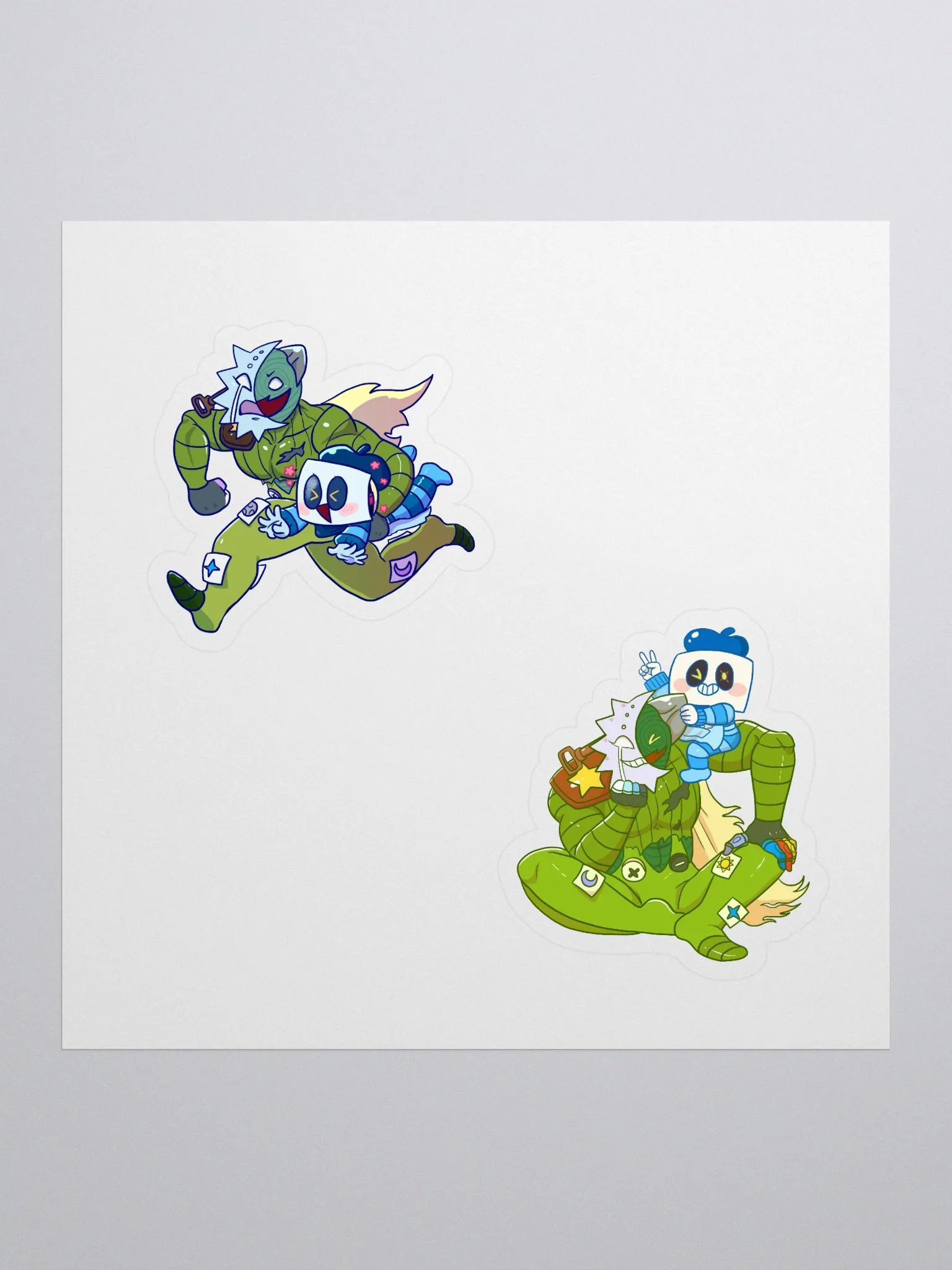 Twistee & Smudge Mini Stickers product image (1)
