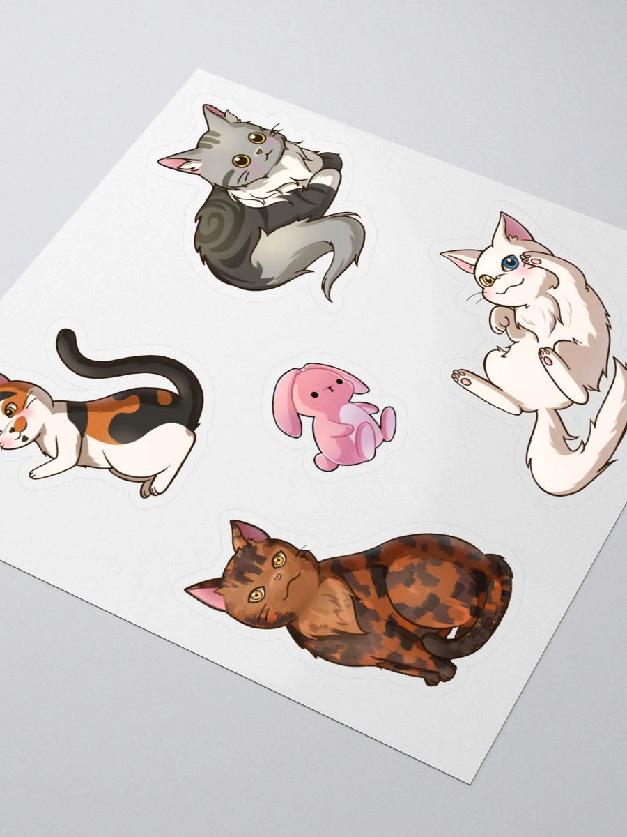 Four Cats Stickers product image (3)